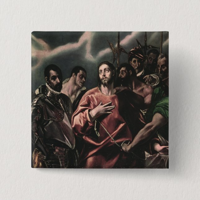 Das Entkleiden von Christus Button (Vorderseite)