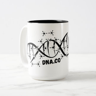 Das Entriegeln der Geheimnisse der DNA Zweifarbige Tasse