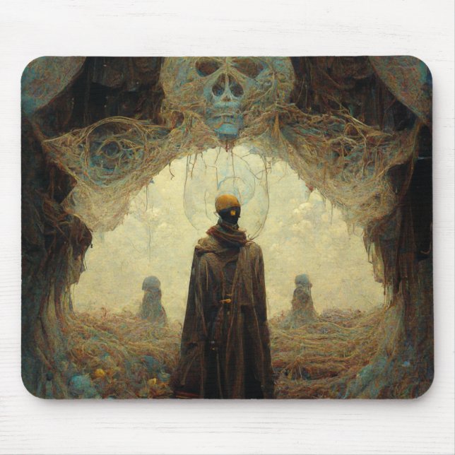 Das Entryway Dark Fantasy Sci-Fi Mousepad (Vorne)