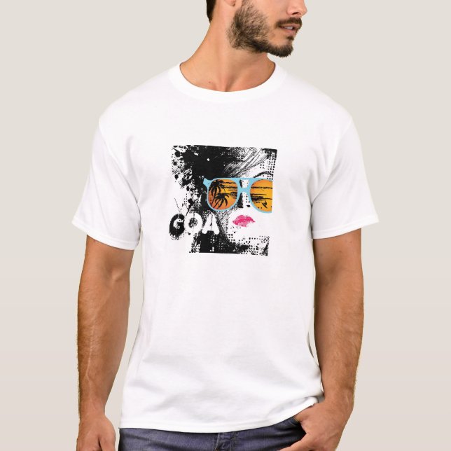 Das ENTSCHEIDENDE Goa Party-Shirt T-Shirt (Vorderseite)
