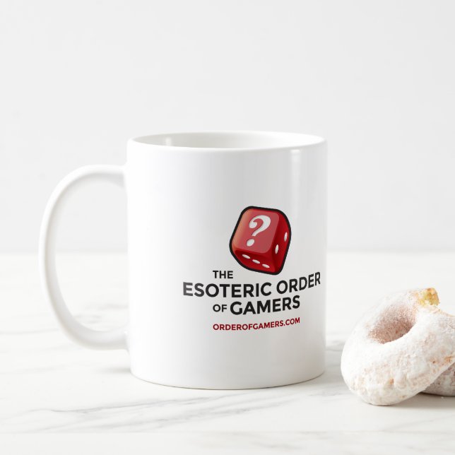 Das EOG ` Geheimnis die' Kaffee-Tasse Kaffeetasse (Mit Donut)