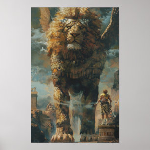 Das Epic von Gilgamesh Inspiriertes Poster
