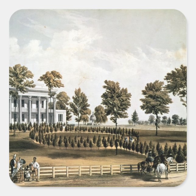 Das Erbe Quadratischer Aufkleber (Vorderseite)