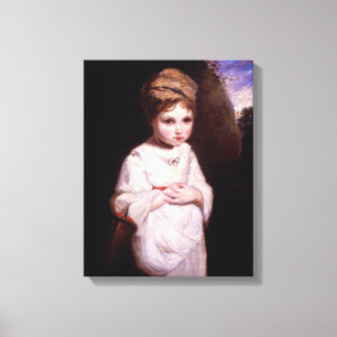 Das Erdbeermädchen Leinwanddruck