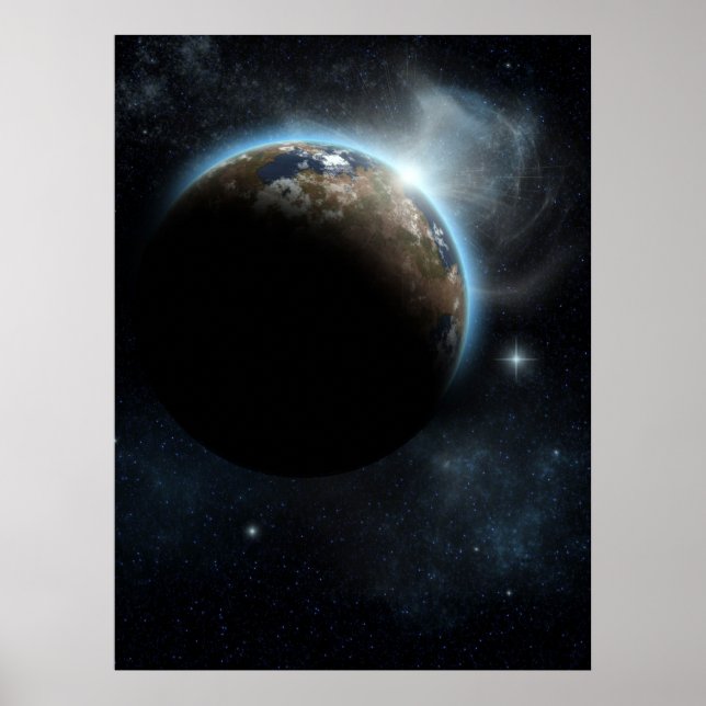 Das Erdplakat Poster (Vorne)