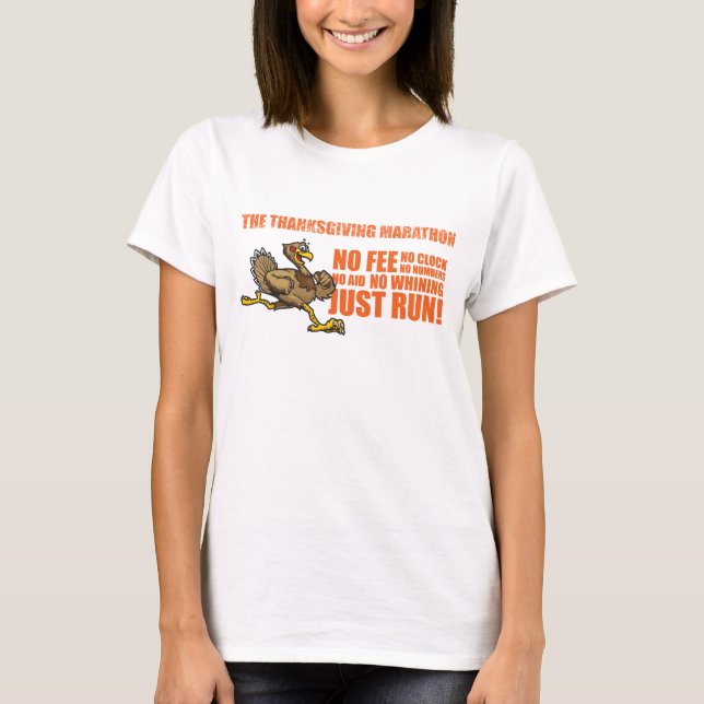 Das Erntedank-Marathon T-Shirt (Vorderseite)