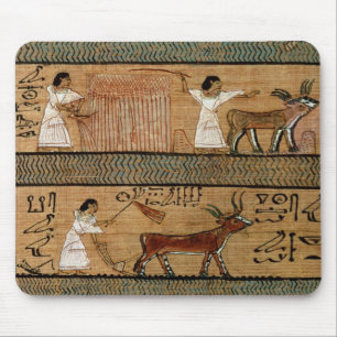Das Ernten und das Pflügen, führen eine Mousepad