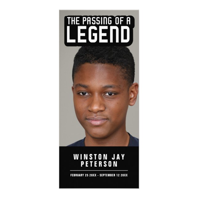 Das Erscheinen der Legende, ein modernes Denkmal S Werbekarte (Vorne)