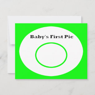 Das erste Bild des Babys Das MUSEUM Zazzle Geschen