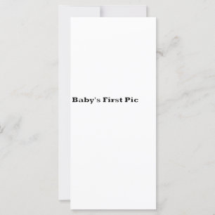 Das erste Bild des Babys Das MUSEUM Zazzle Geschen