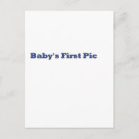 Das erste Bild des Babys Das MUSEUM Zazzle Geschen