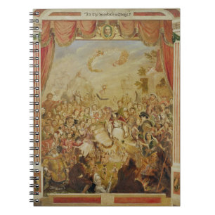 Das erste Erscheinen von William Shakespeare Notizblock