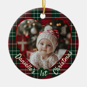 Das erste Foto Baby Keramik Ornament