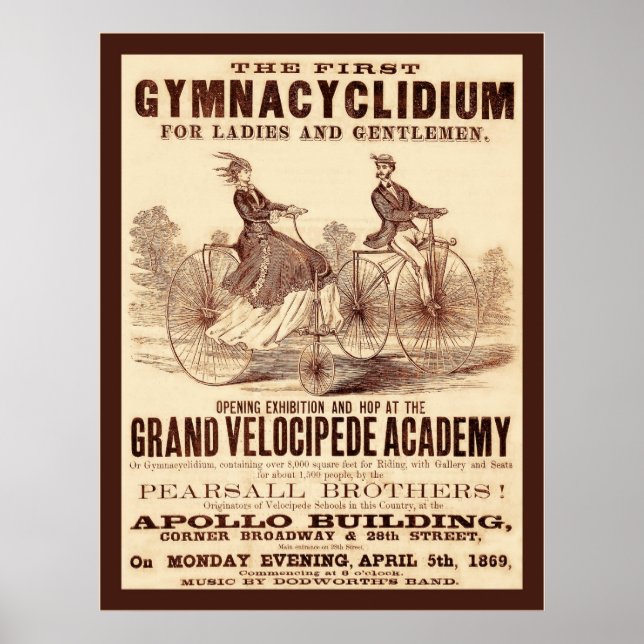 Das erste Gymnacyclidium (1869) Poster (Vorne)