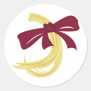 Das erste Haarschnitt für Baby Runder Aufkleber