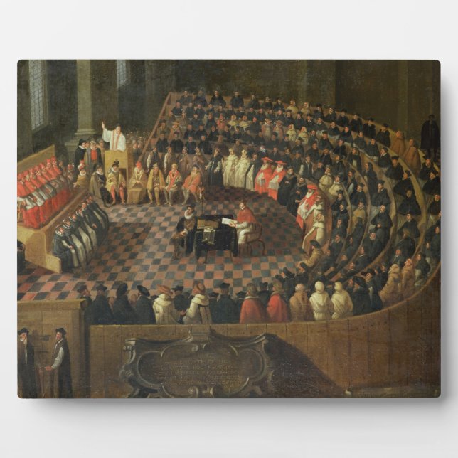 Das erste Kapitel des 25. Rats von Trent, Ve Fotoplatte (Vorderseite)