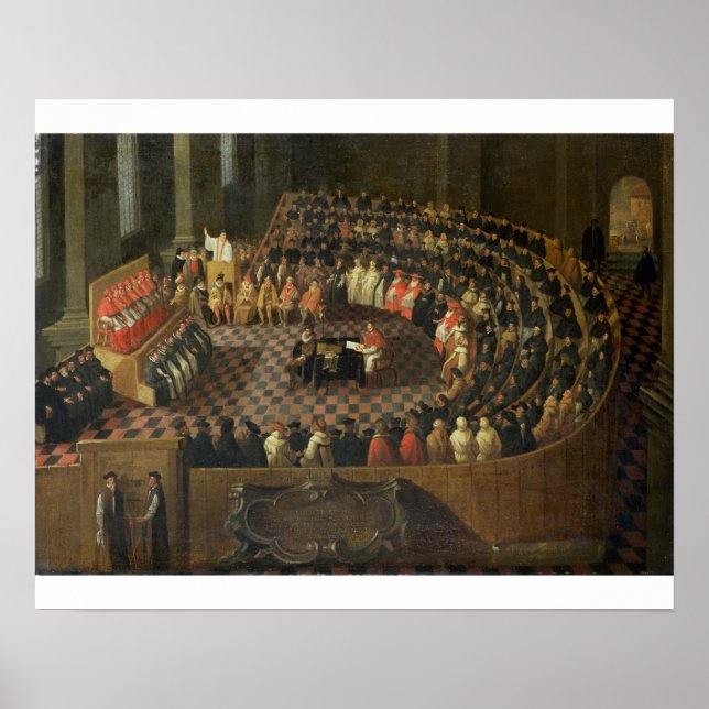 Das erste Kapitel des 25. Rats von Trent, Ve Poster (Vorne)