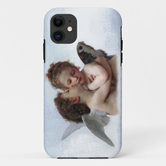 Das erste Kissengemälde von William Bouguereau Case-Mate iPhone Hülle (Rückseite)