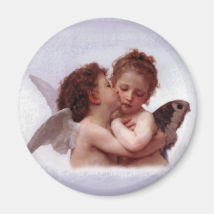 Das erste Kissengemälde von William Bouguereau Magnet