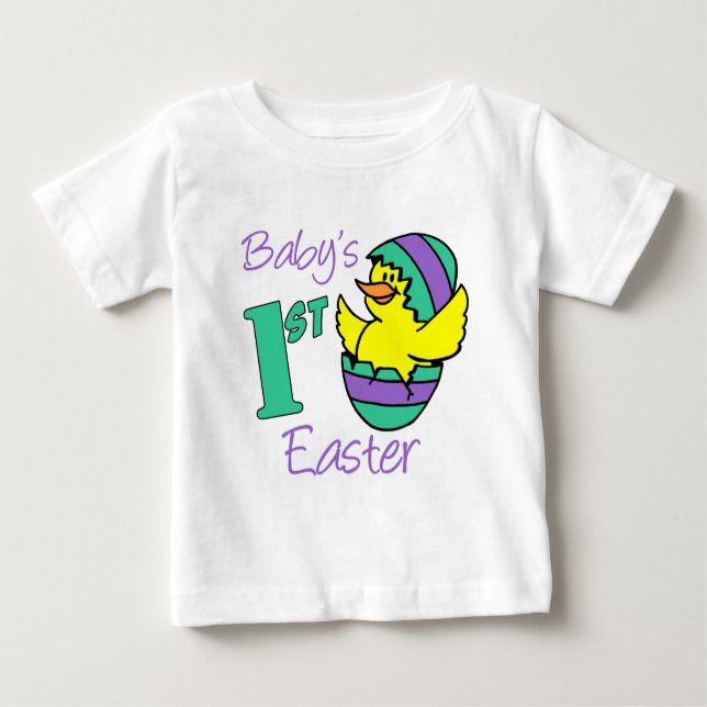 Das erste Ostereier des Babys Baby T-shirt (Vorderseite)
