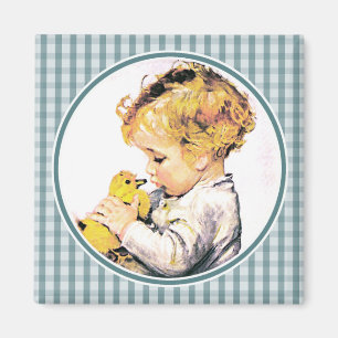 Das erste Ostern des Babys. Ostern-Geschenk-Magnet Magnet