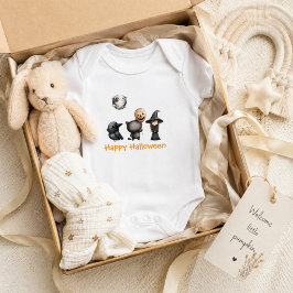 Das erste Spooky-Outfit für Baby Strampler