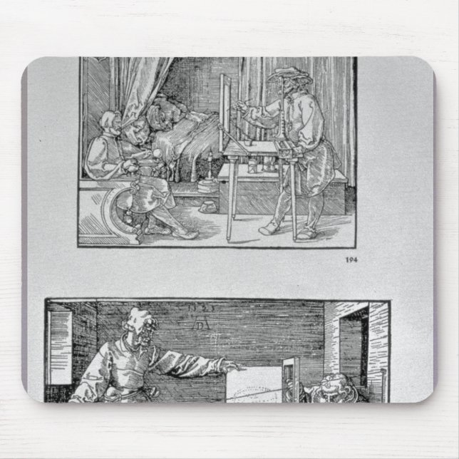 Das erste technische Buch des Künstlers Mousepad (Vorne)