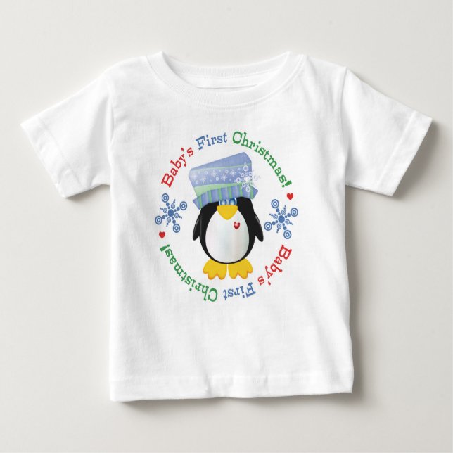 Das erste Weihnachten des Baby T-shirt (Vorderseite)