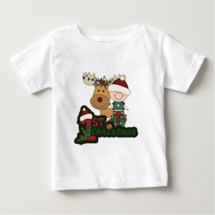Das erste Weihnachten des Babys Baby T-shirt