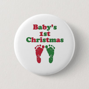 Das erste Weihnachten des Babys Button