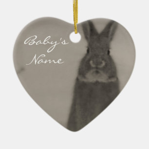 Das erste Weihnachten des Babys Keramikornament