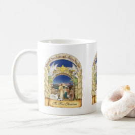 Das erste Weihnachten, Illustration Jenny Mclaughl Kaffeetasse