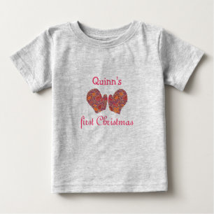 Das erste Weihnachten T des Babys Baby T-shirt