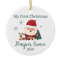 Das erste Weihnachtsfest des Babys Personalisiert