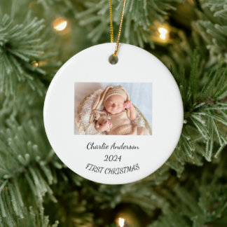 Das erste Weihnachtsgeschenk des Babys, Baby 1. Ch Keramik Ornament