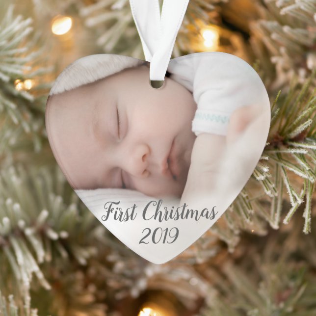 Das erste Weihnachtsgeschenk des Babys Ornament (Baum)