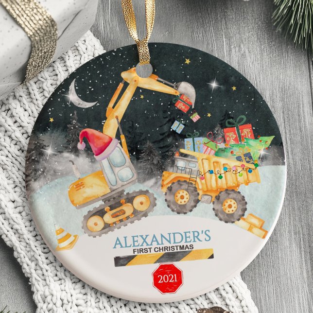 Das erste Weihnachtsschmuck des Babys (babys first christmas ornament, personalized christmas ornament, custom baby ornament,,baby first or)