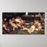 Das Erwachen von Adonis, von J W Waterhouse - 1899