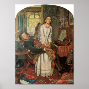 Das erwachende Gewissen, 1853 Poster