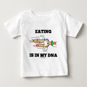 Das Essen ist in meiner DNA Baby T-shirt