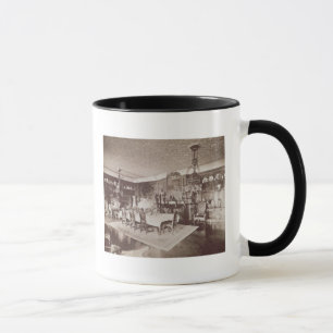 Das Esszimmer, Wickham Hall, Kent, 1897 Tasse