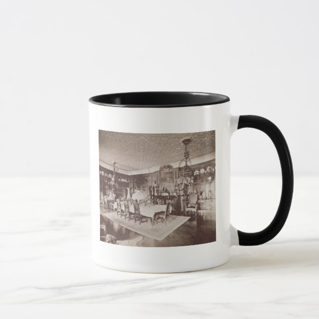 Das Esszimmer, Wickham Hall, Kent, 1897 Tasse (Rechts)