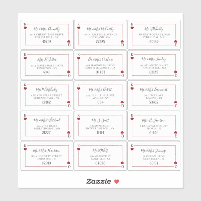 Das Etikett für die Einmalpflasterkarte (Blatt)