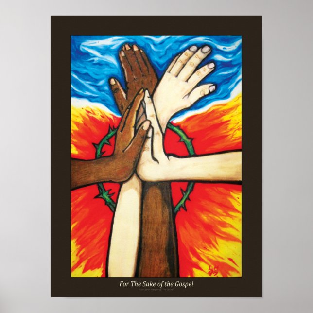 Das Evangelium Poster (Vorne)