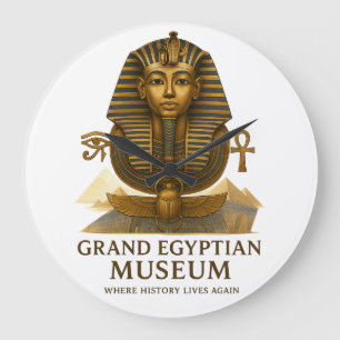 Das ewige Erbe – Eröffnung des Grand Egyptian Muse Große Wanduhr