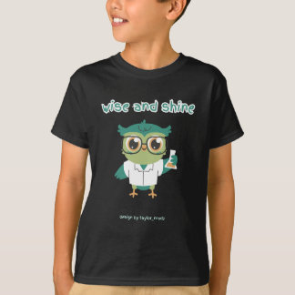 DAS EXPERIMENT , schwarzer Eulen-Wissenschaftler-J T-Shirt
