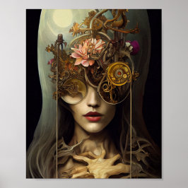 Das Eyepiece Surreal Fantasy Art Poster