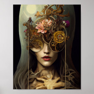 Das Eyepiece Surreal Fantasy Art Poster