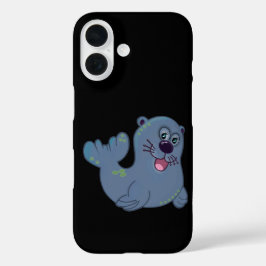 Das Fabric-Siegel im Zazzle Mascot Logo iPhone 16 Hülle