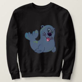 Das Fabric-Siegel im Zazzle Mascot Logo Sweatshirt